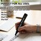 BAZIC Black Color Chisel Tip Desk Style Permanent Marker (12/Pack)